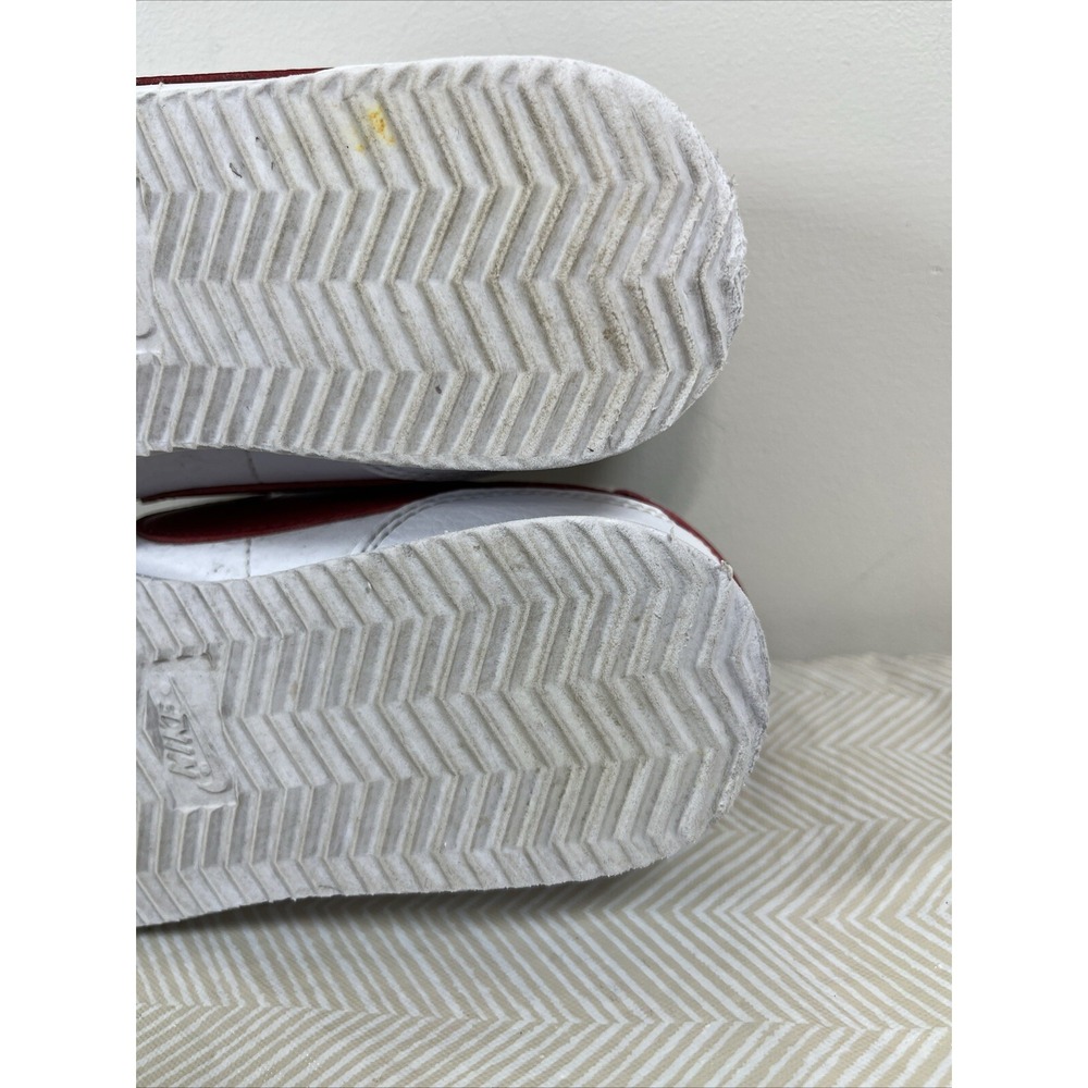 Nike Kids Cortez Basic SL Shoes Sneakers 904767-103 White Sz 13.5 C Forest Gump - Picture 14 of 15